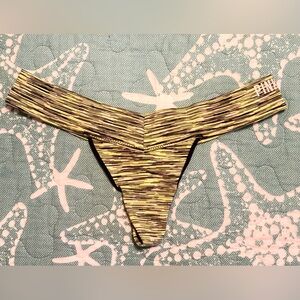 PINK Victorias Secret Y2K Yoga Extra Low Rise Thong